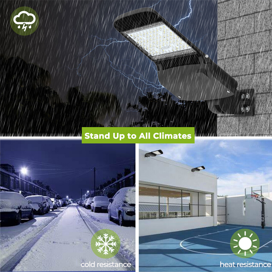 Led Parking Lot Area Light Fixture 100w 150w 200w 300w Shoebox Light Wall Mount