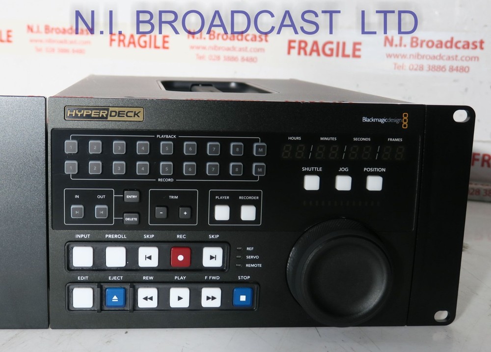 Blackmagic Hyperdeck 8channel  extreme control unit