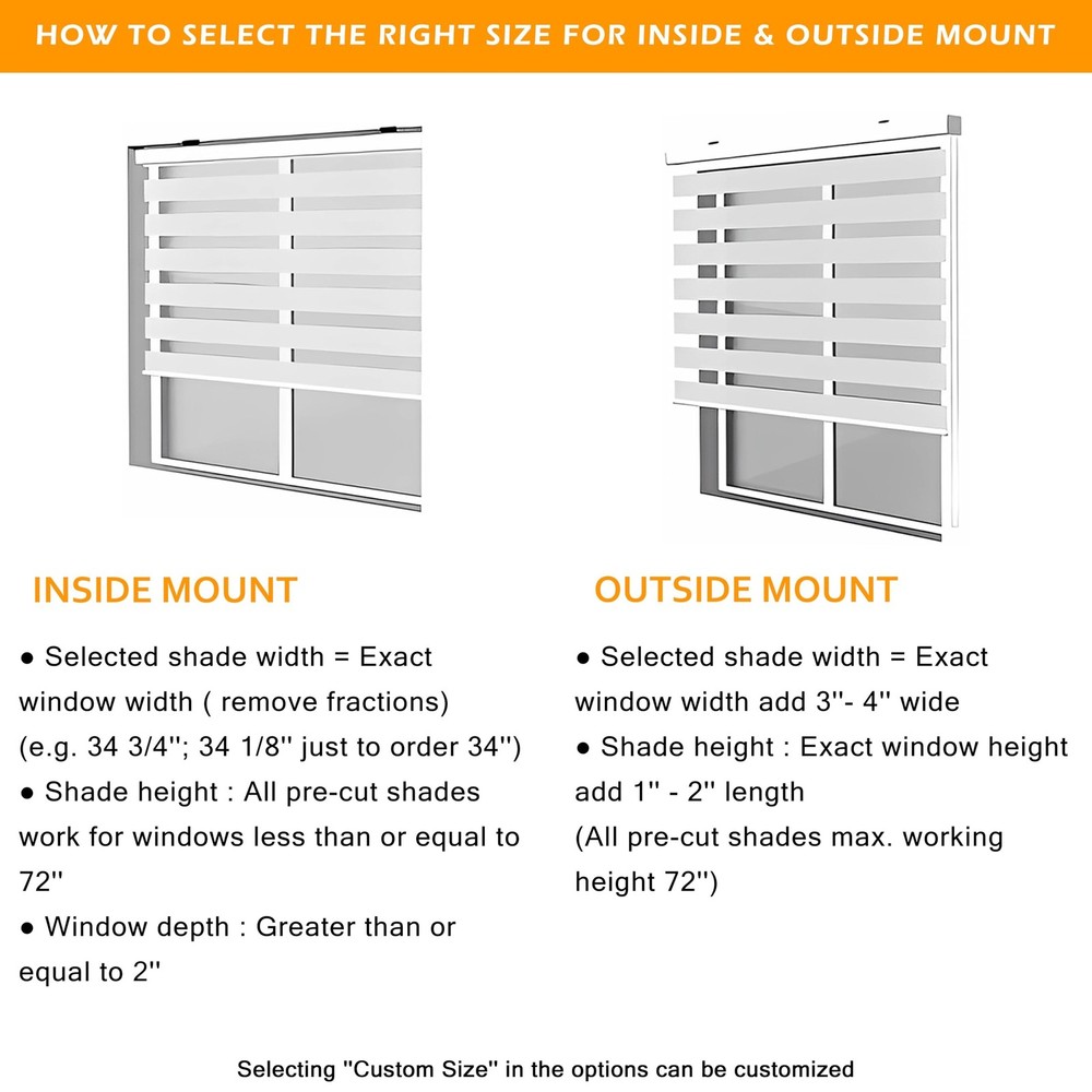 Window Blind Dual Layer Polyester Zebra Roller Light Filtering Sheer Shades W...