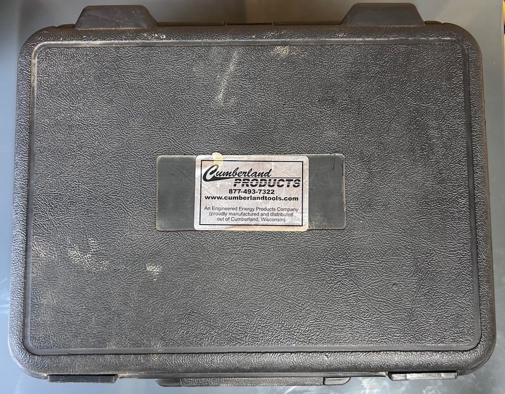 Cumberland Products Mainline pipe Scraper 1 1/4” - 2” With Case
