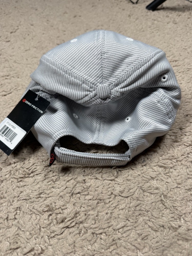 Zero Friction Golf Hat Adjustable Gray Breathable New With Tags