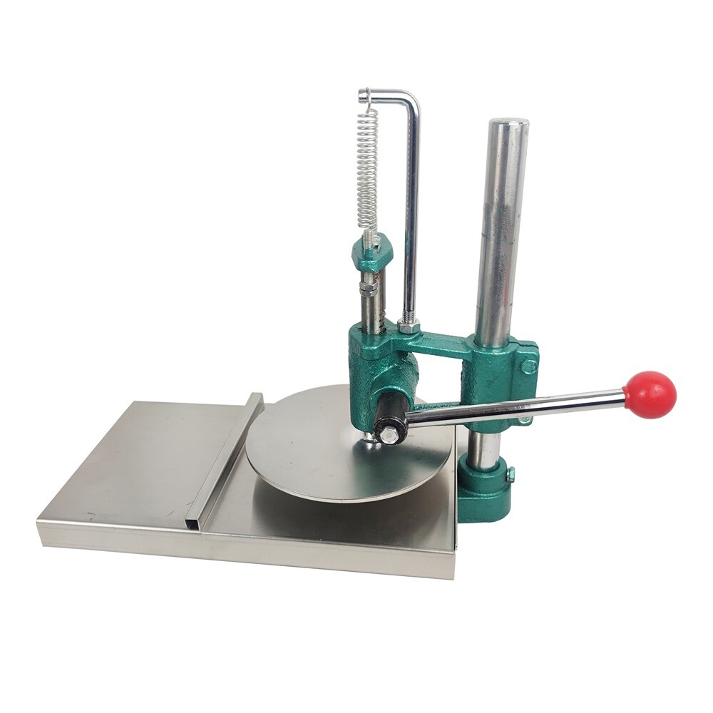 Circular Pizza Dough Press Machine 20cm Manual Pizza Dough Processor