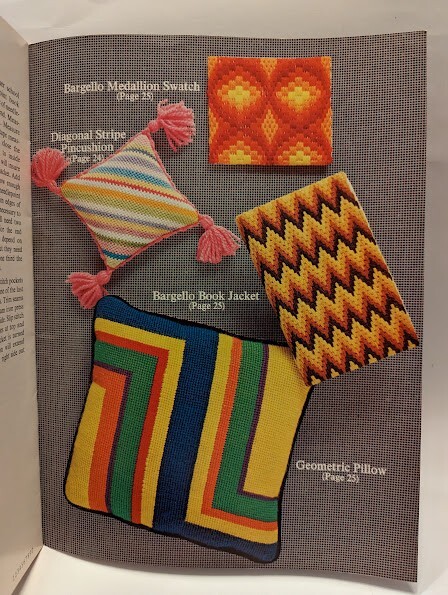 Vintage Columbia-Minerva Beginner's Needlepoint Pattern Instruction Book #207