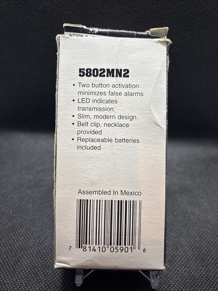 New Ademco 5802MN2 Two-Button Transmitter Pendant