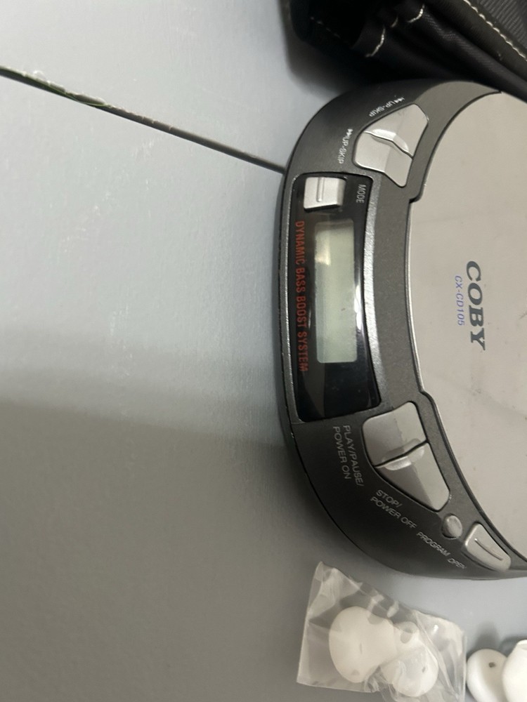 Coby CX-CD105 Slim Personal CD Player Compact Disc