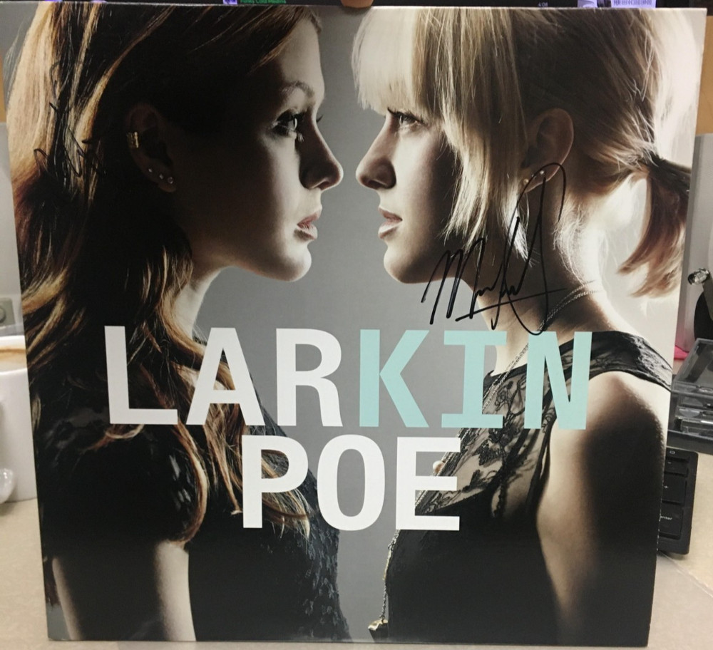 Larkin Poe SIGNED white vinyl RARE