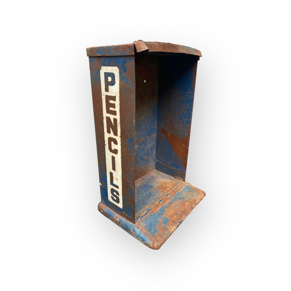 Harmon 5 Cent Pencil Vending Machine Metal Box