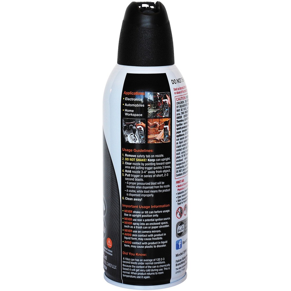 DUST-OFF DPSXL4A 10oz Electronics Dusters, 4 pk