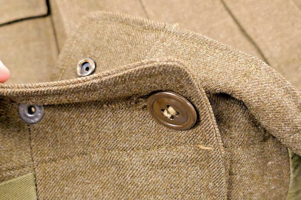 US Air Force Post-WWII IKE Jacket German Made Patch Ribbon