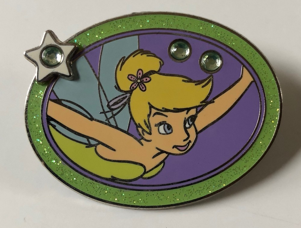 Disney DLR Tinker Bell Rhinestone Star Pin