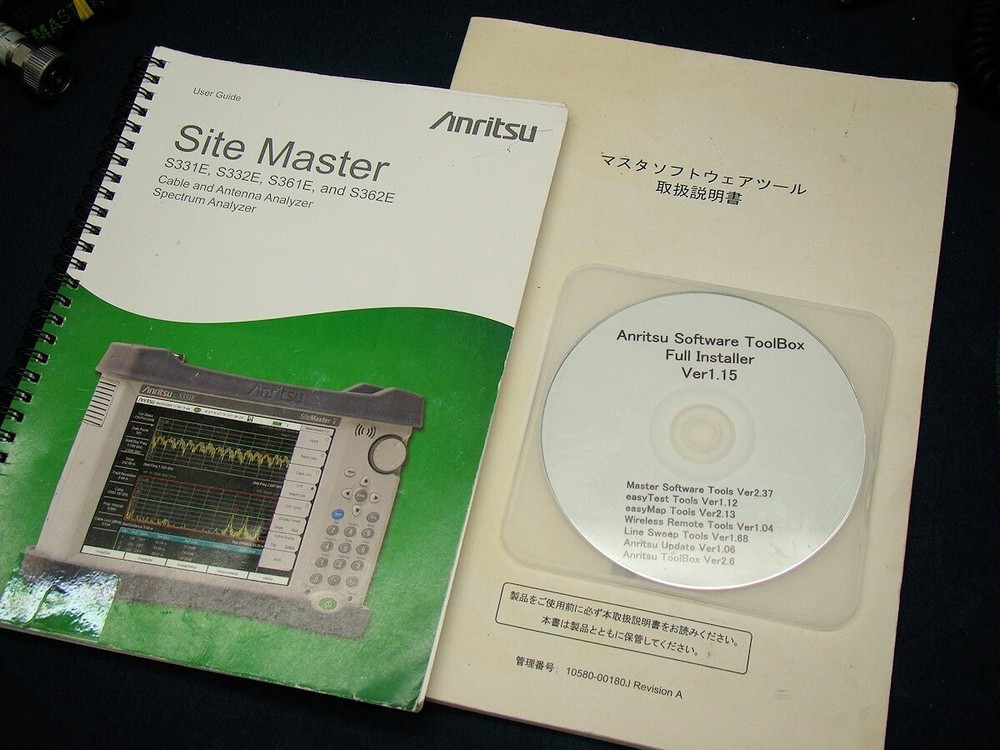 Anritsu Site Master S331E Cable Antenna Analyzer 4GHz OSLN50-1 Calibrator