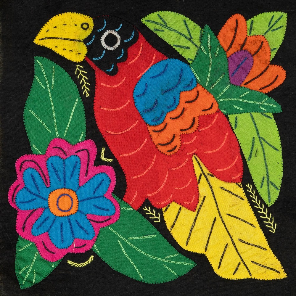 Multicolor Bird Red And Yellow Molita