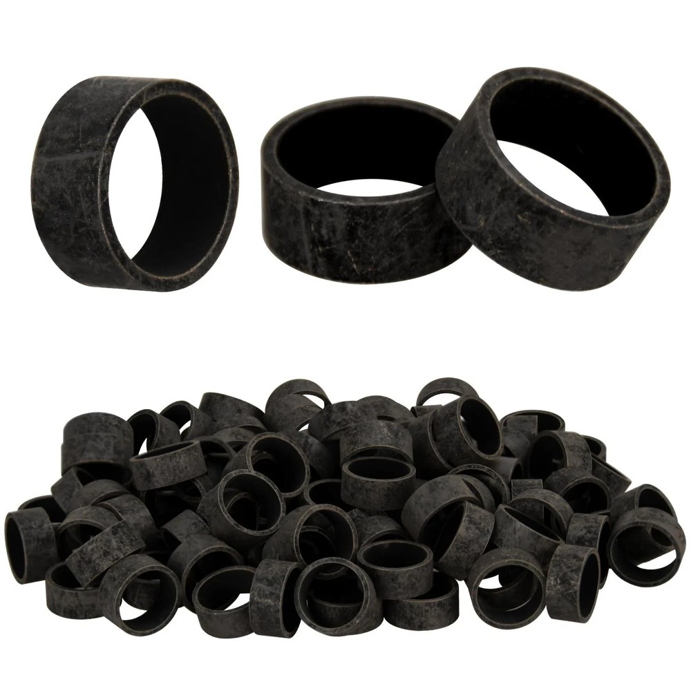 100 Pack 1/2" PEX Copper Crimp Rings, for Pex Pipe Connection 1/2“ × 100pcs