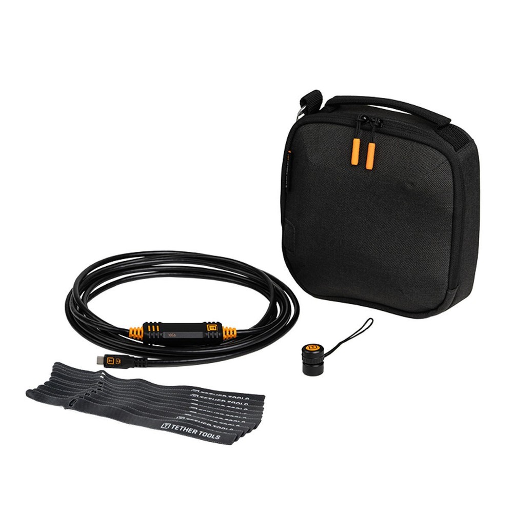 Tether Tools Starter Tethering Kit with TetherPro Optima 10G 15' USB-C Straight