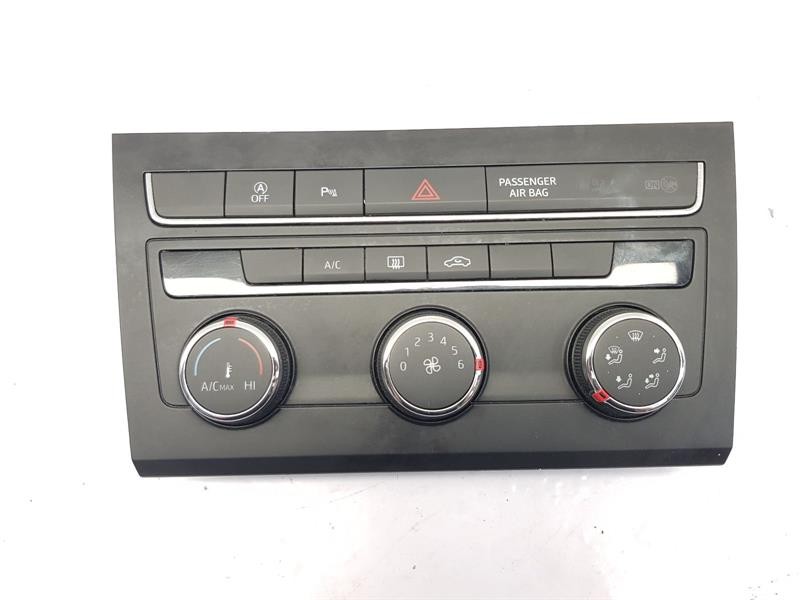 2019 SEAT LEON HEATER CONTROL PANEL ASSEMBLY 5F0907426AB
