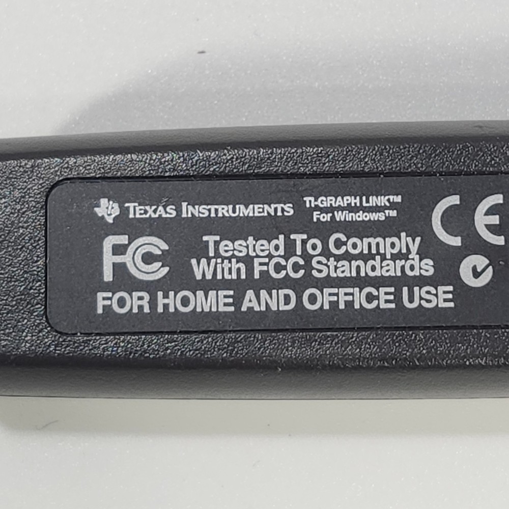 Texas Instruments TI Graph Link 9 Pin For Windows Graphing Calculator Accessory