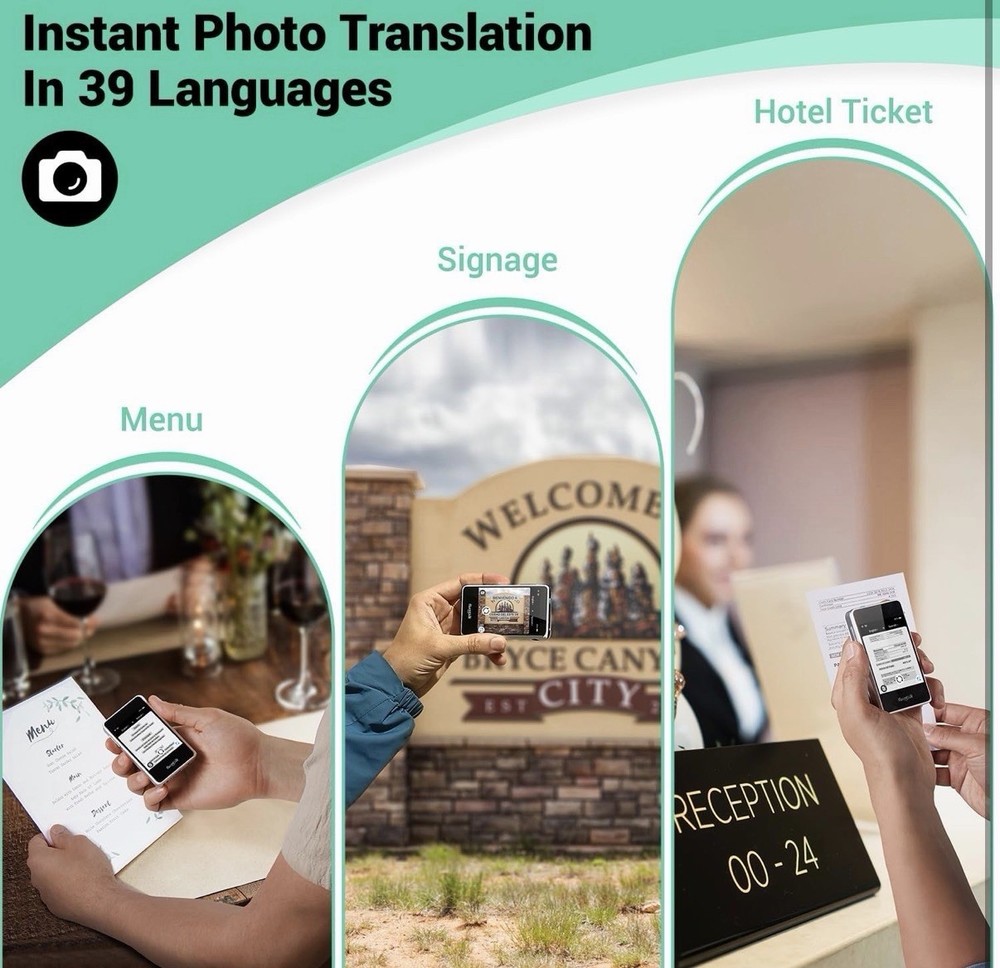 Fluentalk T1 Mini Translator Device 36 Languages