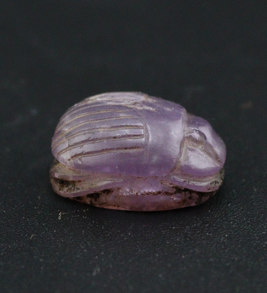 ANCIENT EGYPT , Amethyst SCARAB