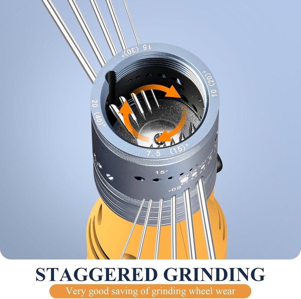 Tungsten Electrode Sharpener Grinder Head,Tungsten Sharpener for Tig Welding wit