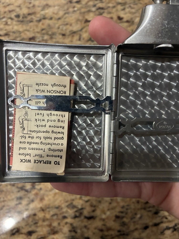 RONSON Mastercase Lighter (Untested)