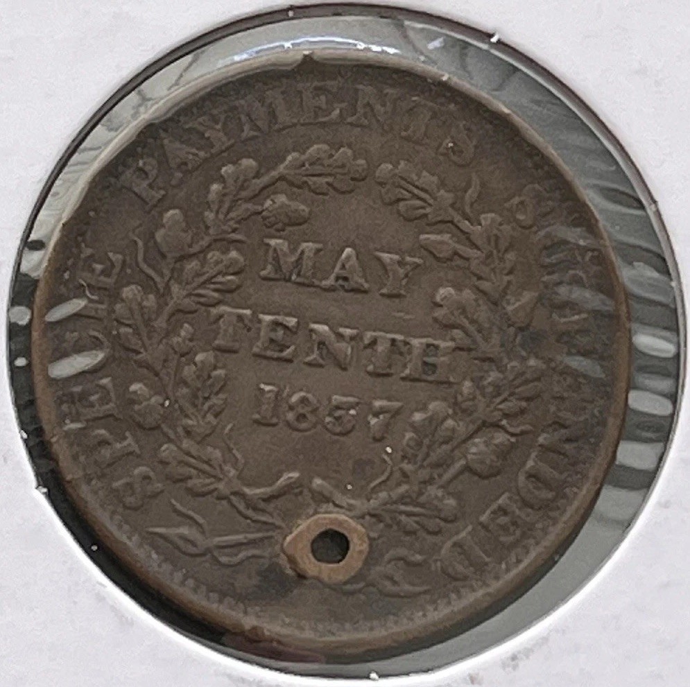 1837 Hard Times Token HT-67 Low-48