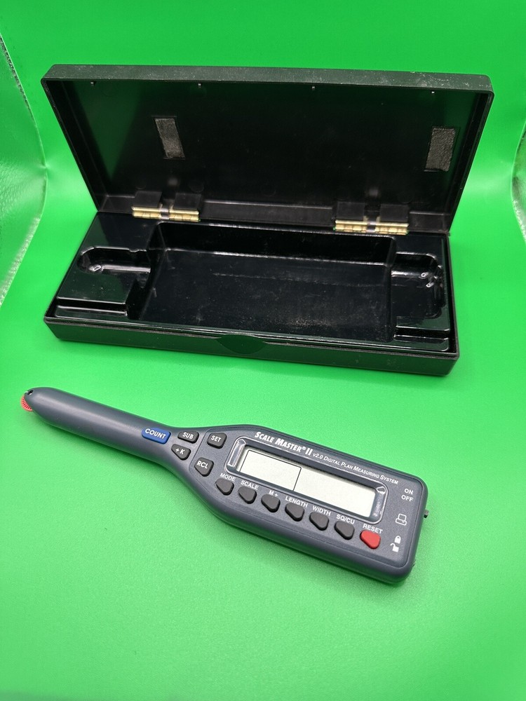 Scale Master II Digital Plan Measuring System 6130 v2.0 Not Tested Vintage