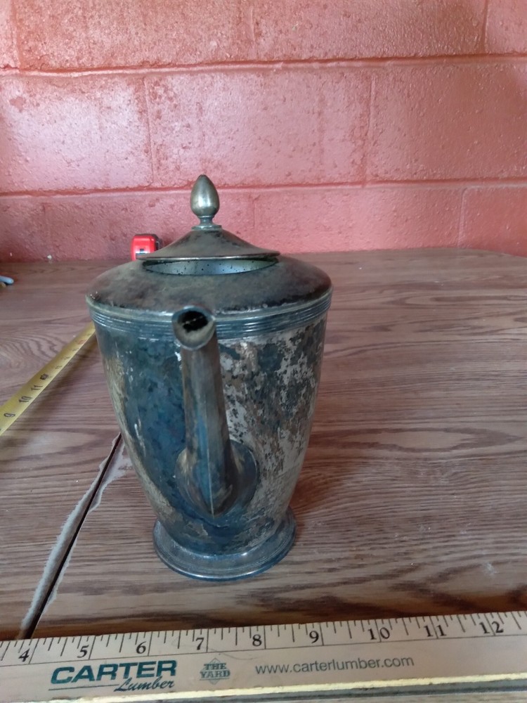 Oneida Community Par Plate Tea Pot