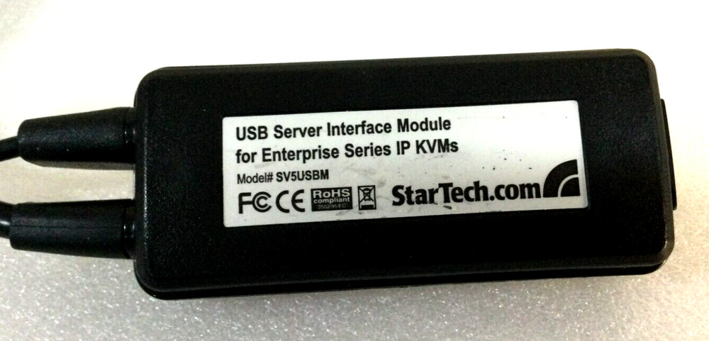 STARTECH.COM SV5USBM USB SERVER INTERFACE MODULE LOT OF 2