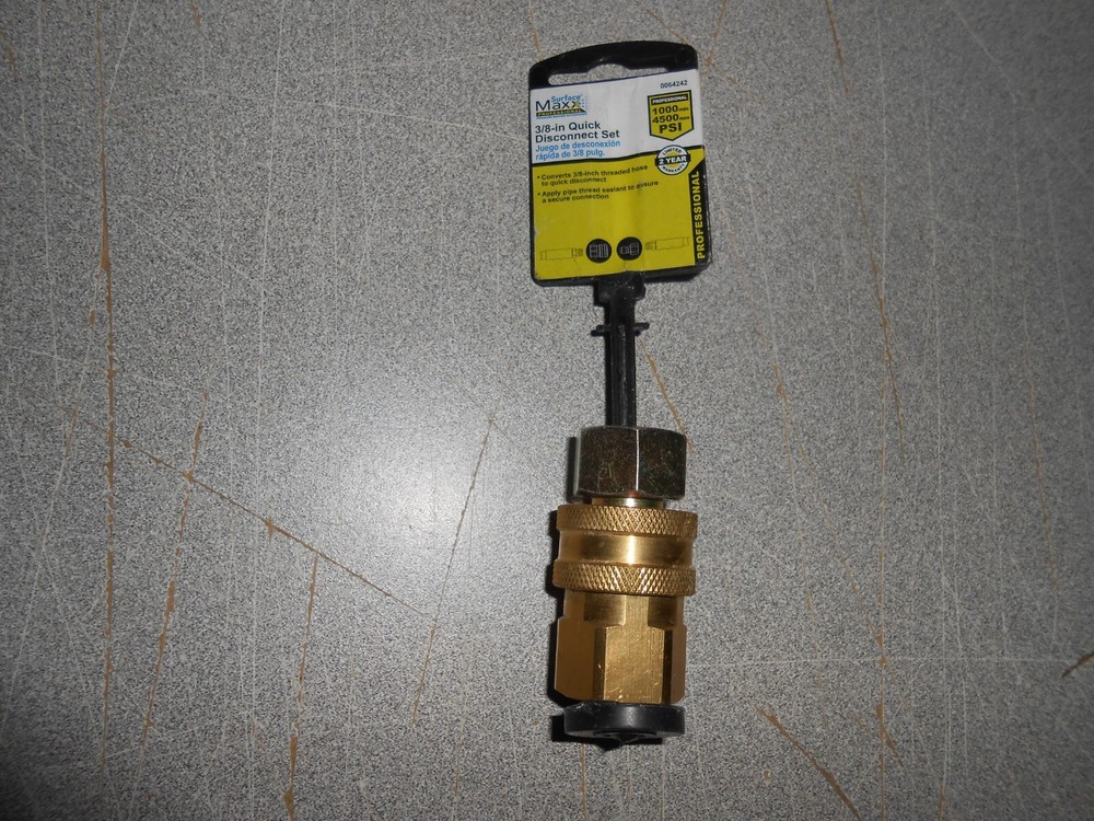 SURFACE MAXX 3/8-IN QUICK DISCONNECT SET