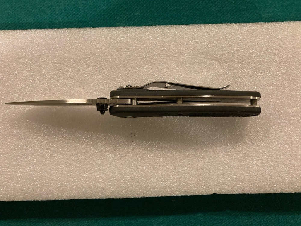 Camillus Western BlackTrax Linerlock Right Hand Folder Modified