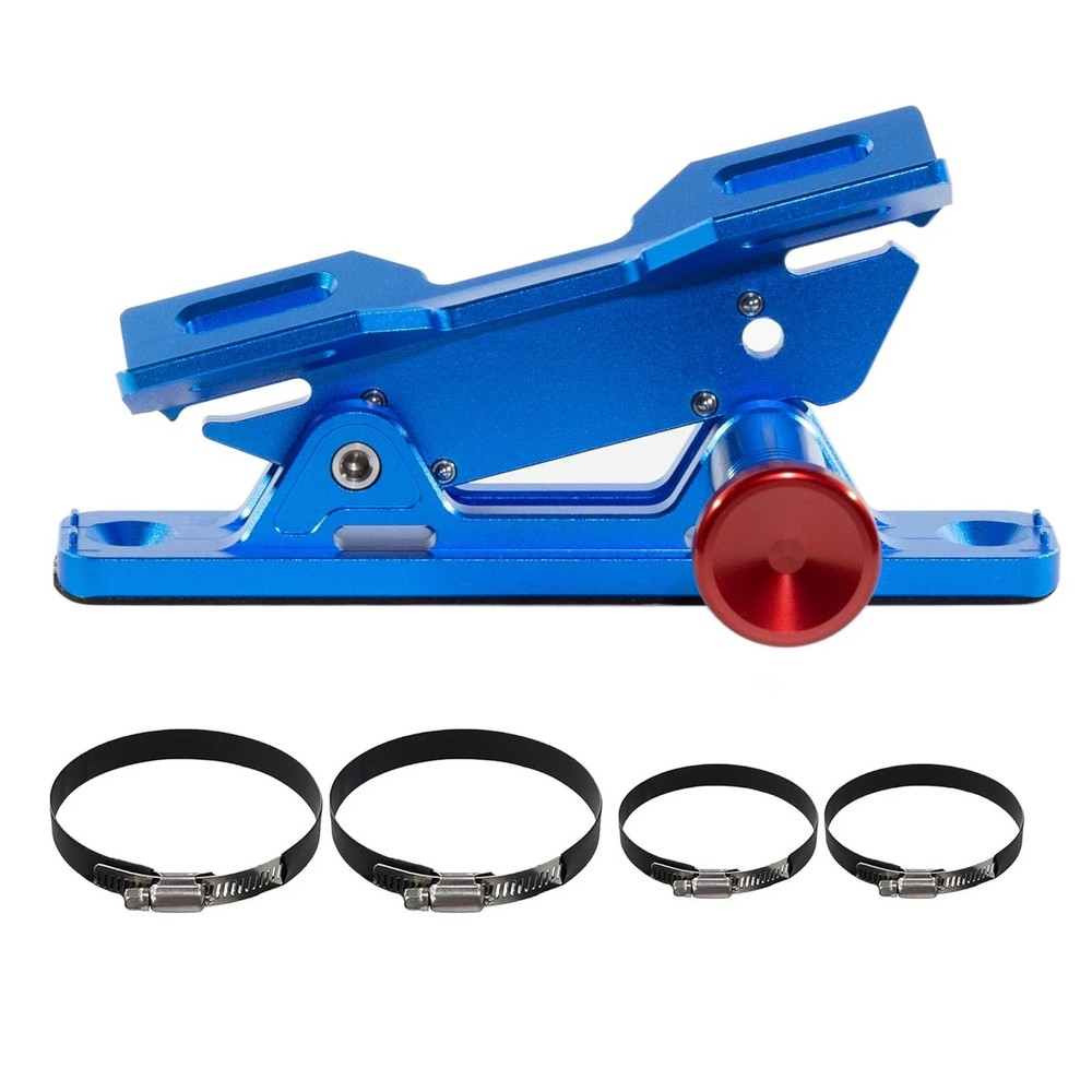 Quick Release Car Fire Extinguisher Mount – Blue Adjustable Aluminum Roll Bar...