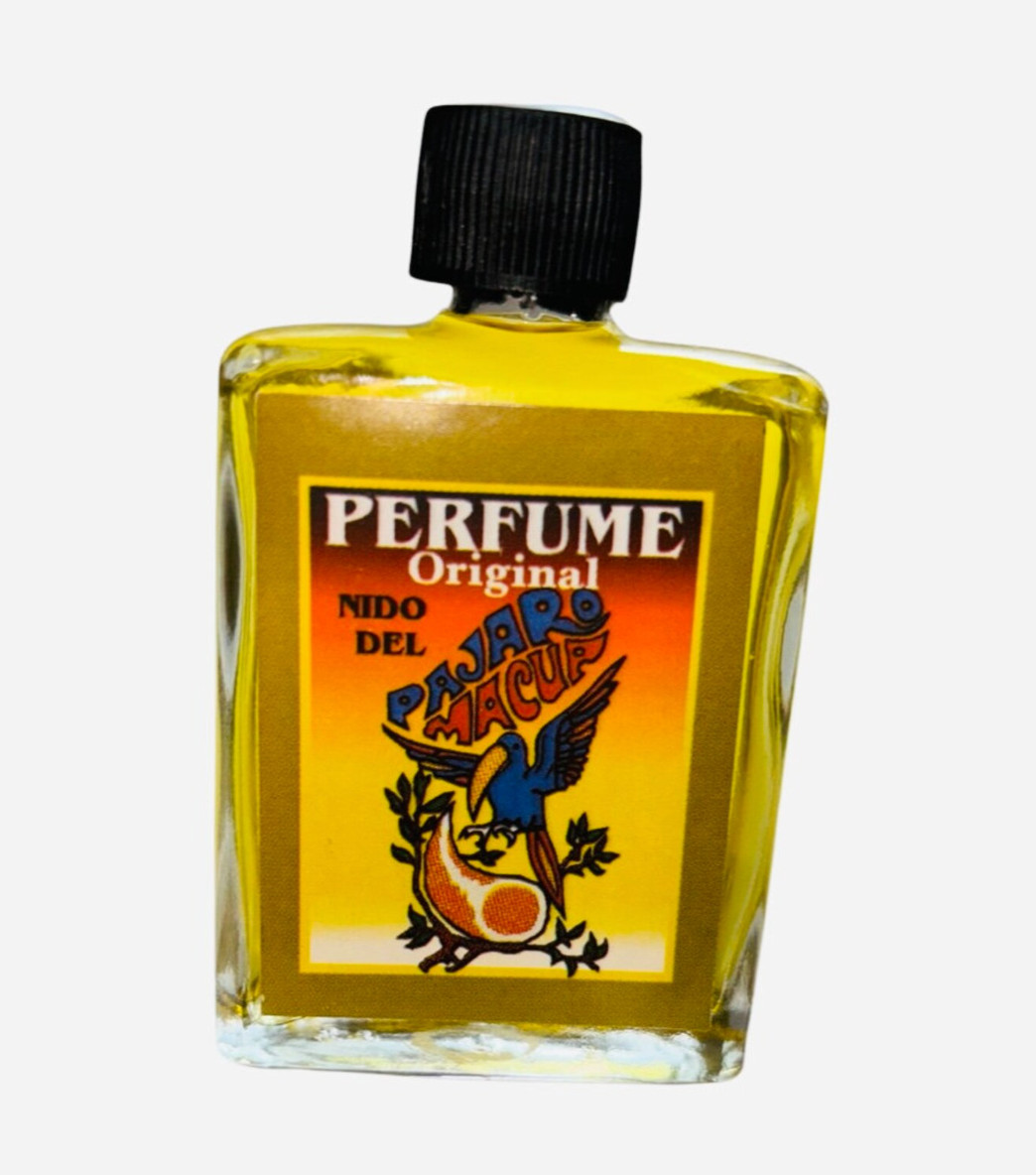 PAJARO MACUA Perfume con Feromonas Para Exito, Fortuna, Riqueza, Buena Suerte