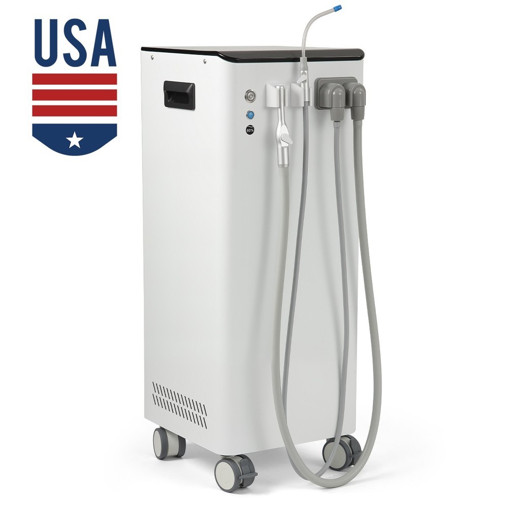 Dental Unit System with Built-in Air Compressor/Mobile Suction Unit System