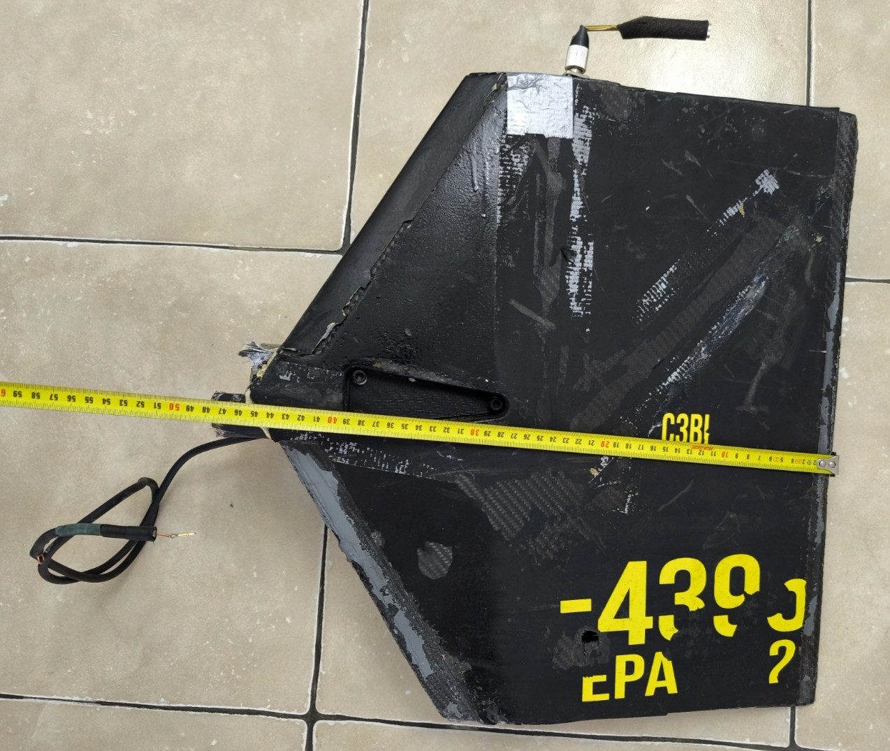 Geran-2 Ъ Jet Drone Part Shahed-136 UAV Original War Relic Collectible Aviation