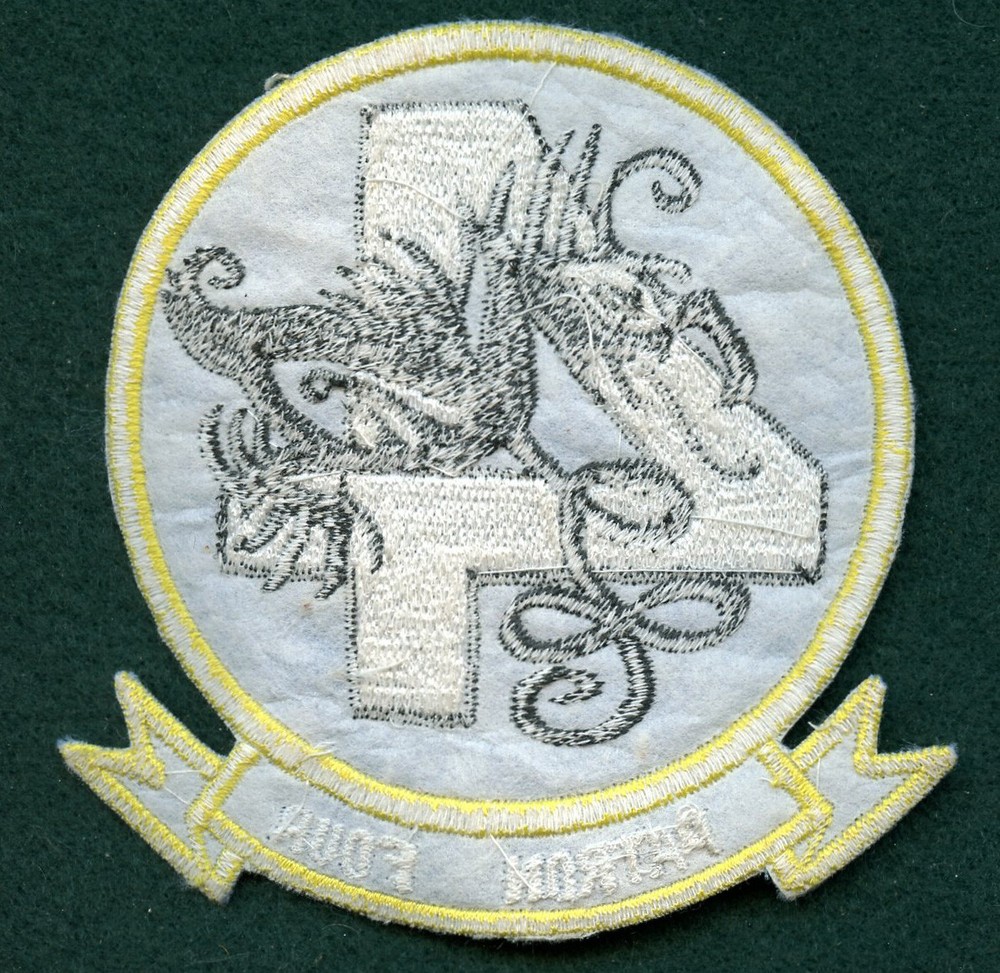 US Navy Theatre Made VP-4 Squadron Patch