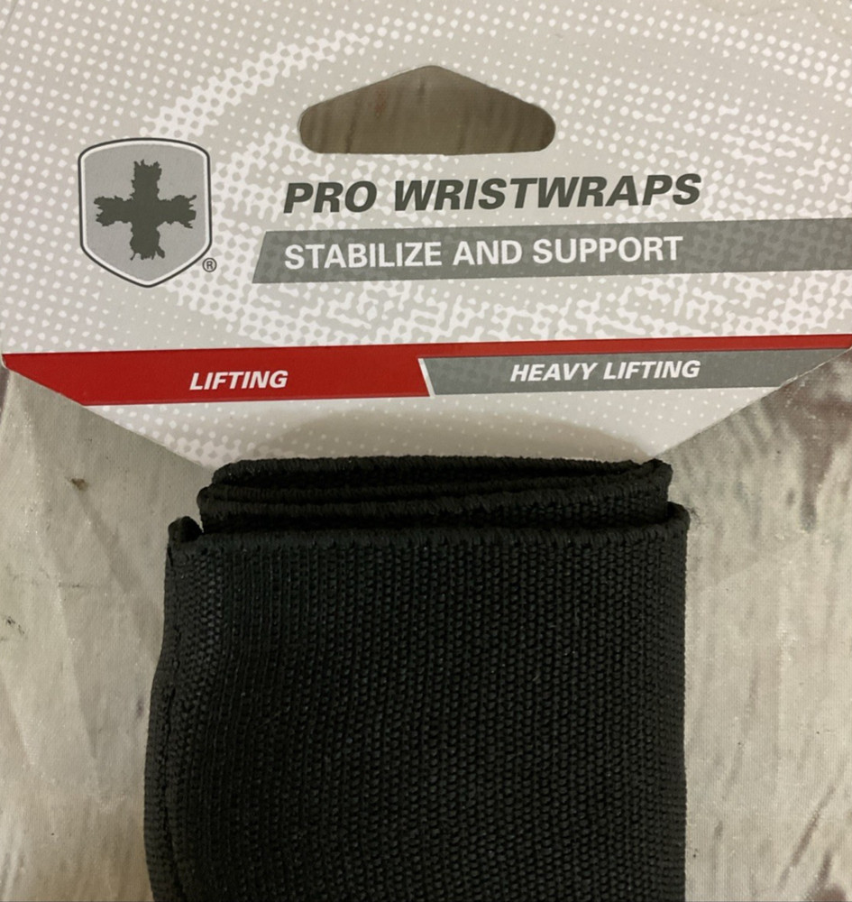 Harbinger Pro Lifting Wrist Straps One Size 20" Medium Weight Elastic Thumb Loop
