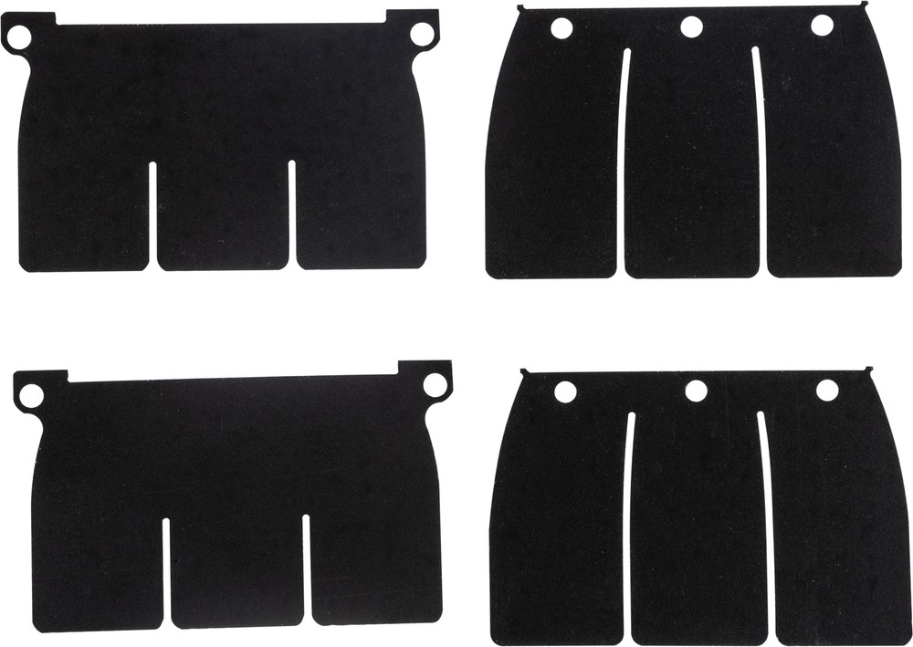 MOTO TASSINARI DELTA SYSTEM REPLACEMENT PETALS DARK GREY DP110-1