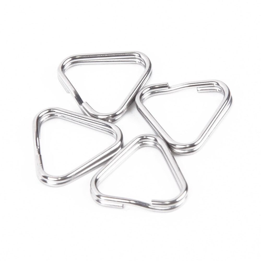 4pcs Triangular Split Rings for Camera Back Belt Strap Buckle Accessories