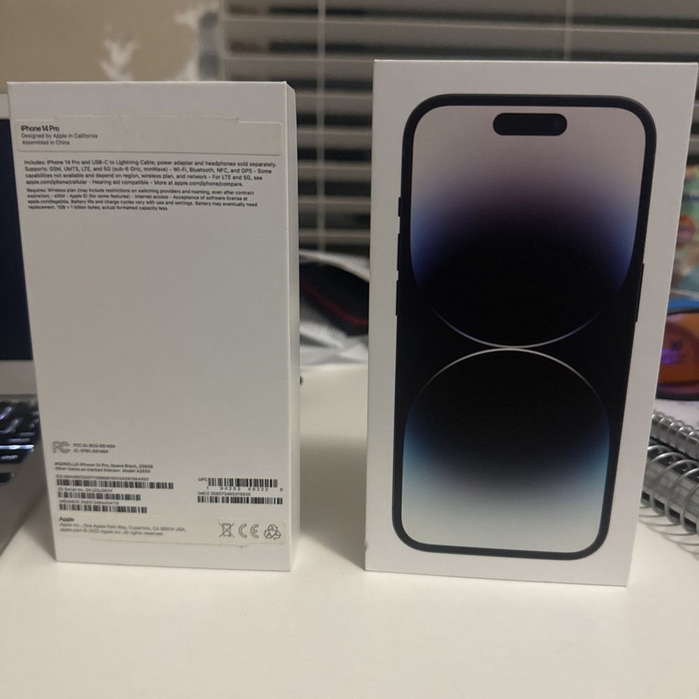 iPhone 14 Pro box only