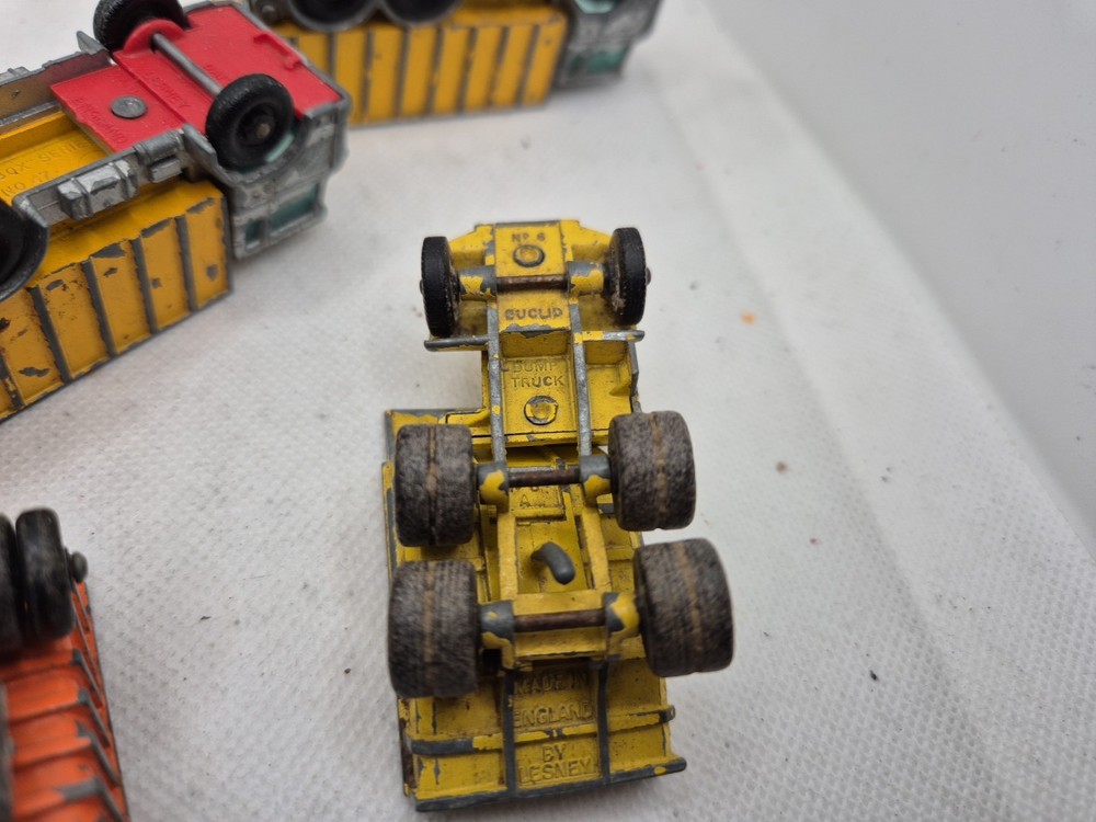 matchbox lesney bundle Construction Vehicles X7 Vintage