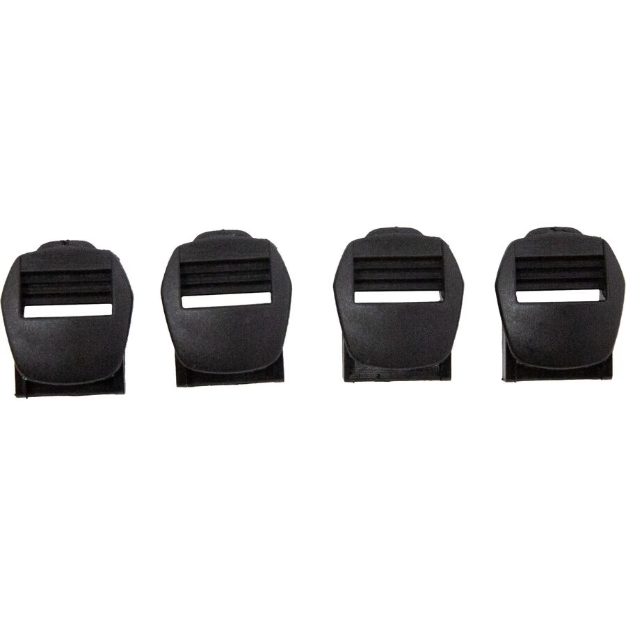 RDRCO Forge Boot Buckle Pass - Black, 4 Pack 889849405166