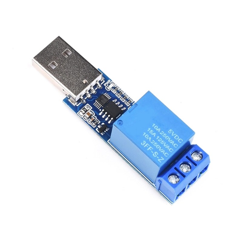 1 Channel USB Serial Port Control Module 5V 10A Computer Command Board