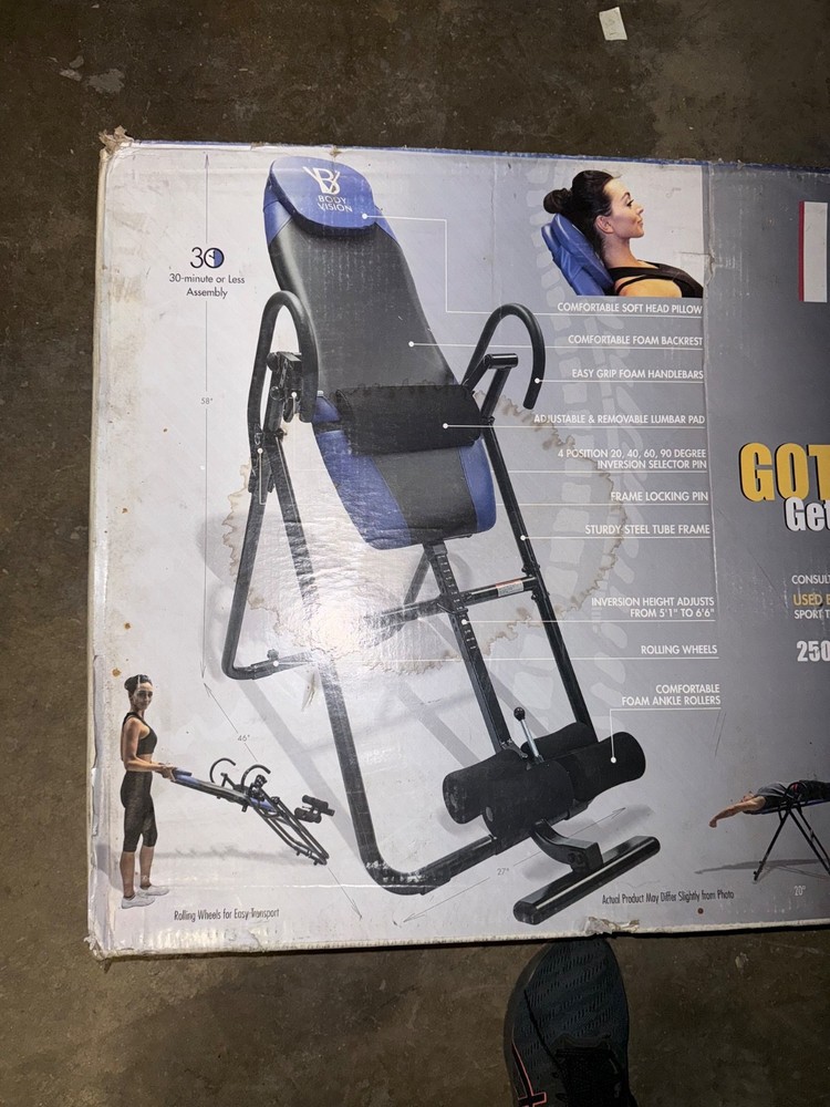 BODY VISION IT9825 PREMIUM INVERSION TABLE
