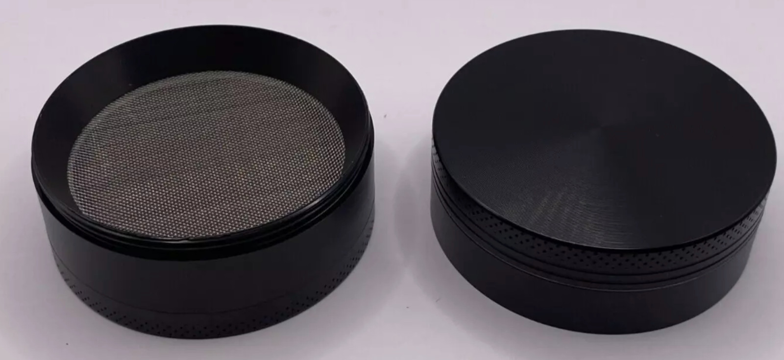 2.5" 63mm Tobacco CBD Grinder Spice Large Alloy Smoke Crusher 4 Pieces Metal