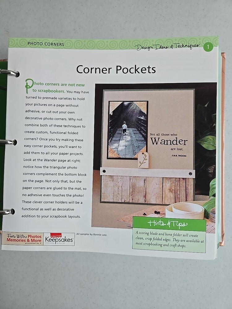 Fun With Photos Memories & More by Creating Keepsakes 4 Binders