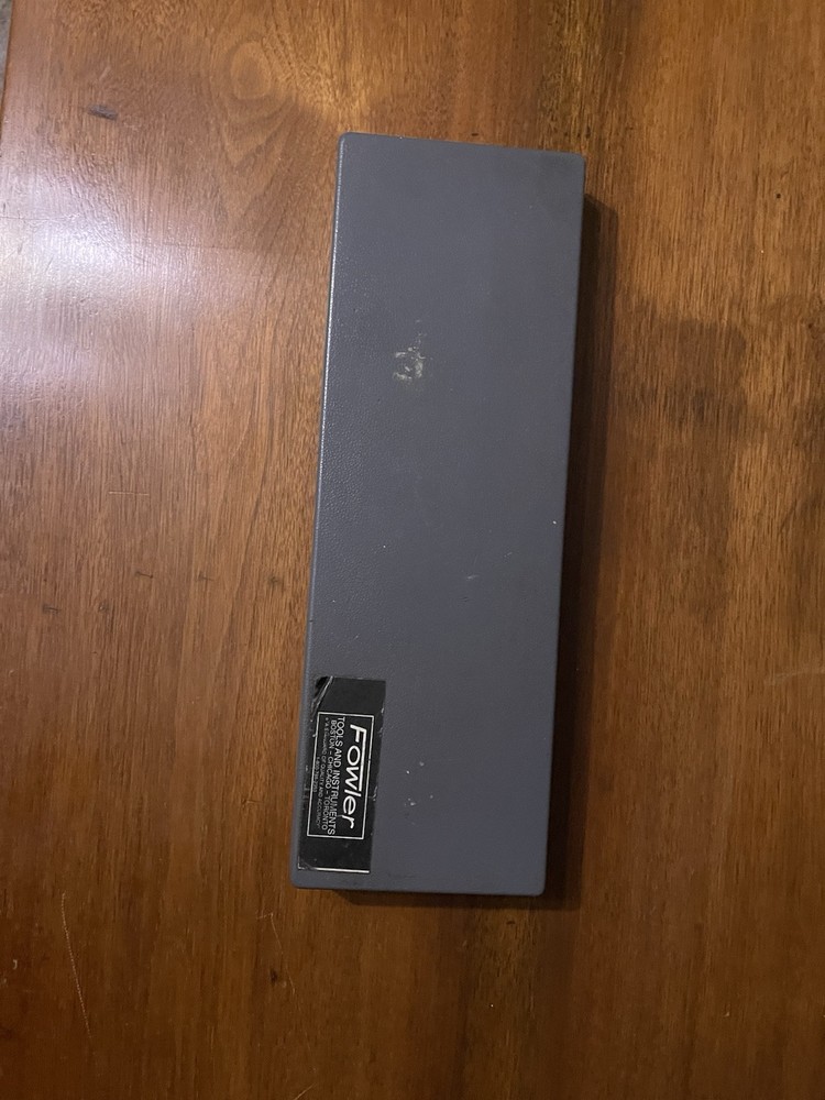 Fowler Precision Bevel Verier Protractor (2) 12” Blades