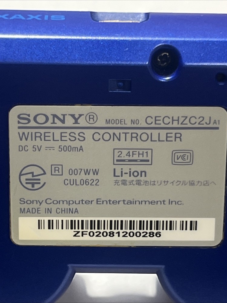 Sony PS3 DualShock 3 Wireless Controller – Blue OEM Original Tested
