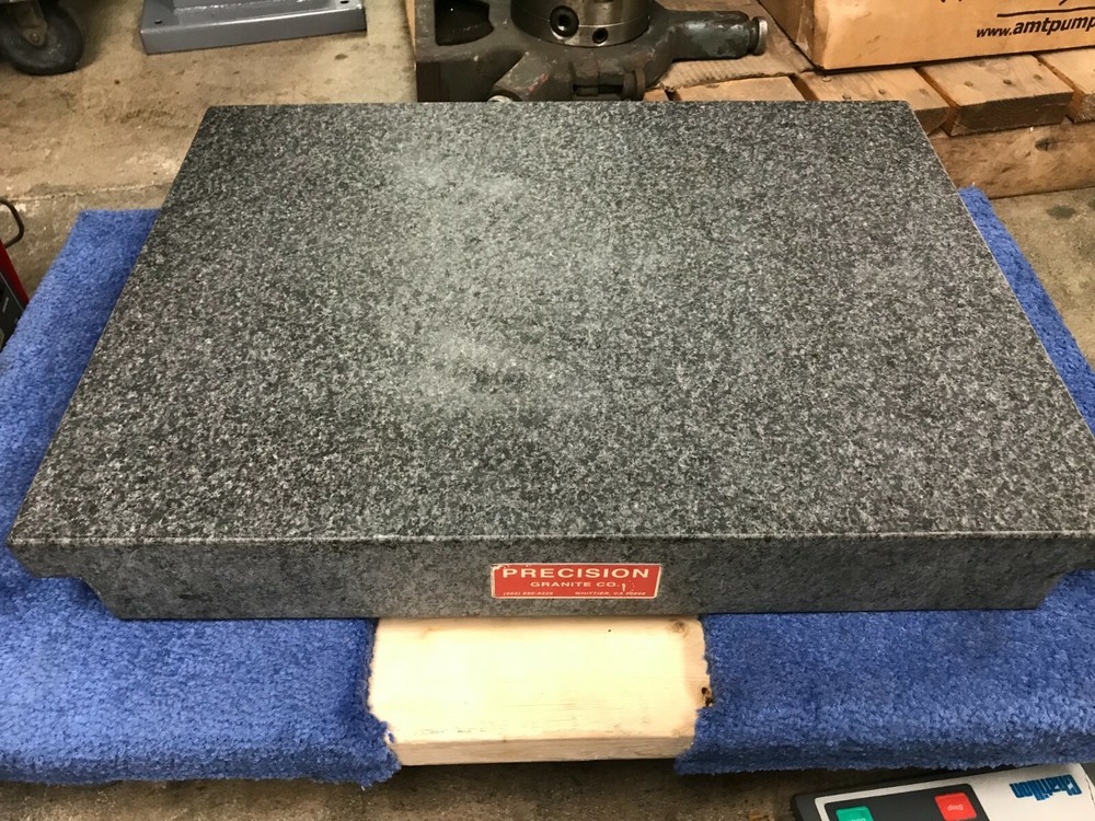 PRECISION GRANITE SURFACE PLATE 24"x18"x3.5"