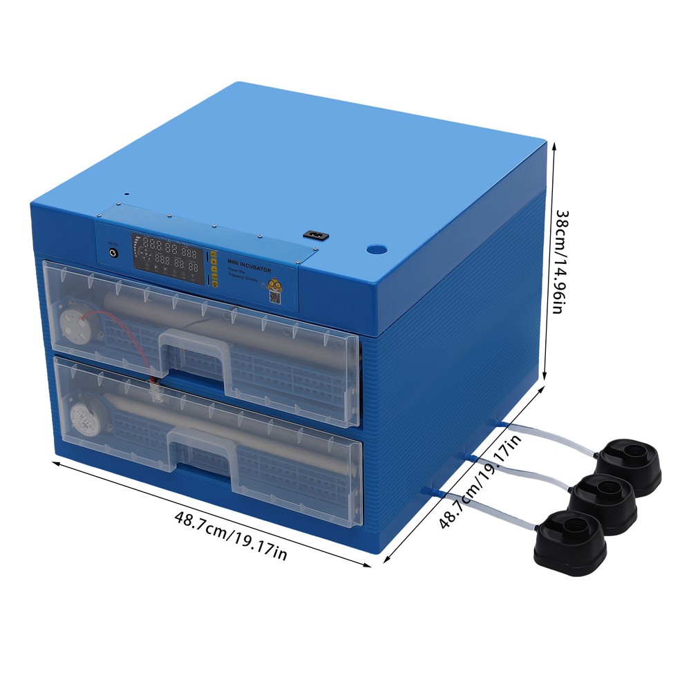 128 Egg Digital Incubator Poultry Egg Hatcher Machine Eggs Hatching Machine