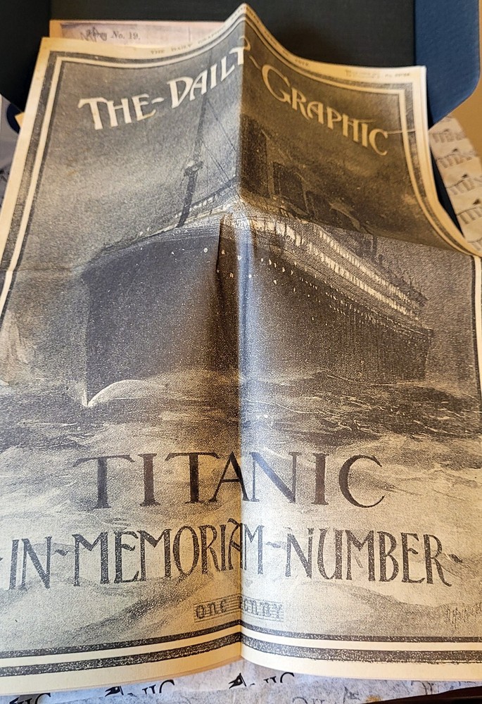 White Star Line Titanic Document Box Collection